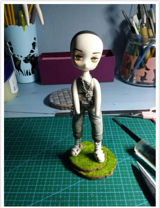 超轻粘土人偶男生教程-轻松手作，打造栩栩如生的超轻粘土人偶男生