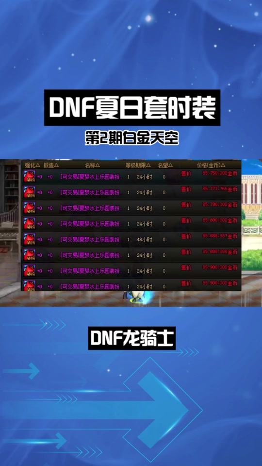 dnf2020新版天空套属性_dnf2021天空套属性_dnf天空套属性改版