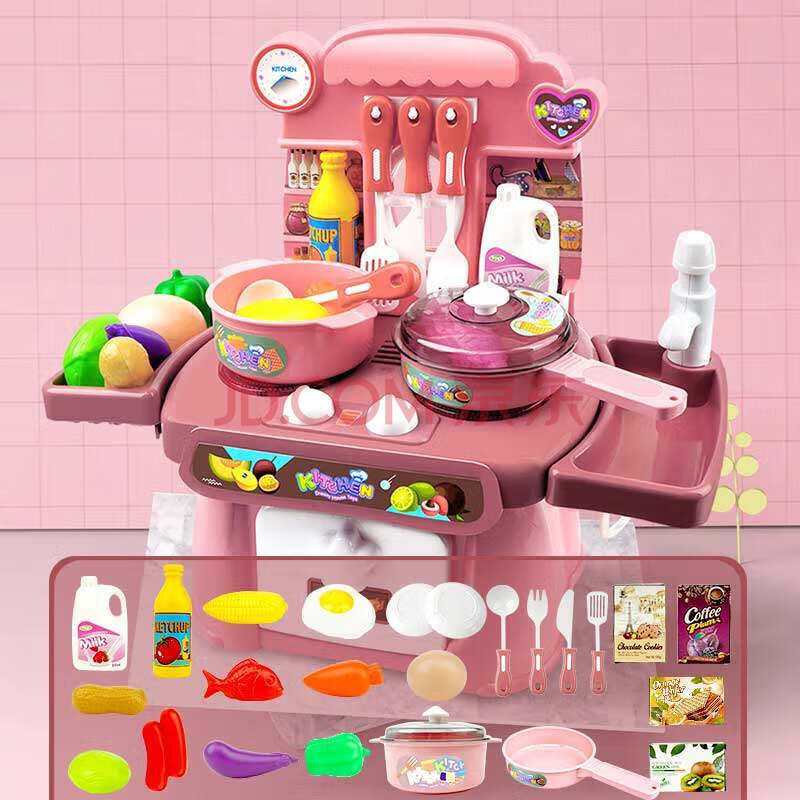 宝宝做饭的玩具-孩子仿真厨房玩具：激发美食兴趣，陪伴成长乐趣无穷
