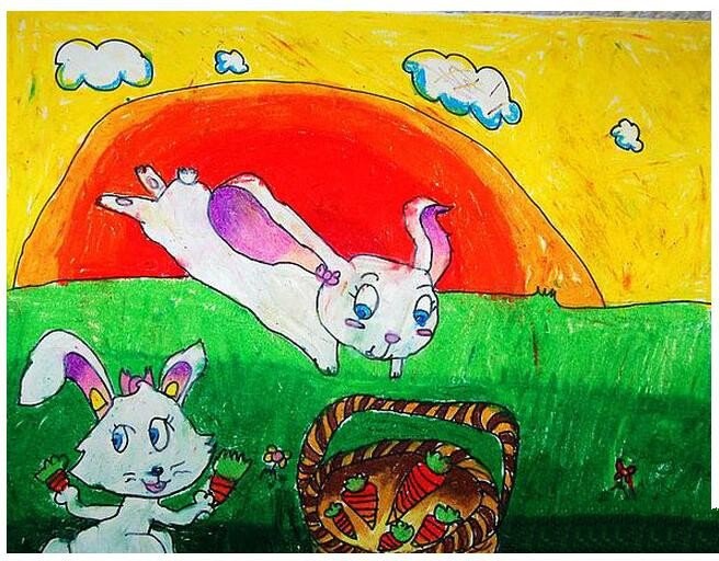 萝卜卡通图画_萝卜卡通图片大全可爱_小兔子吃萝卜卡通图片