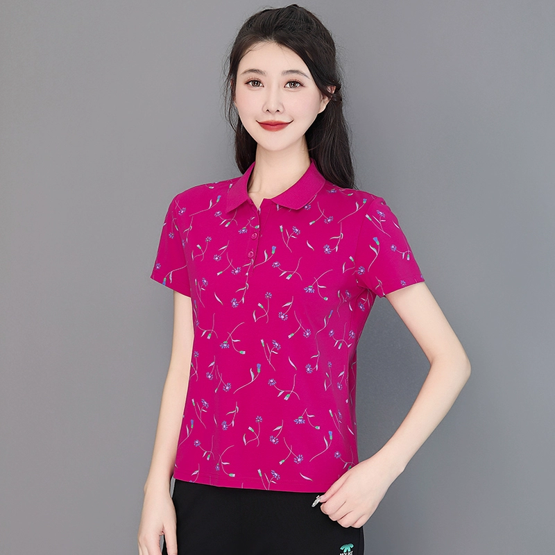 2024夏季新款女装短袖-2024 年夏日新款女装短袖，时尚与舒适的完美结合