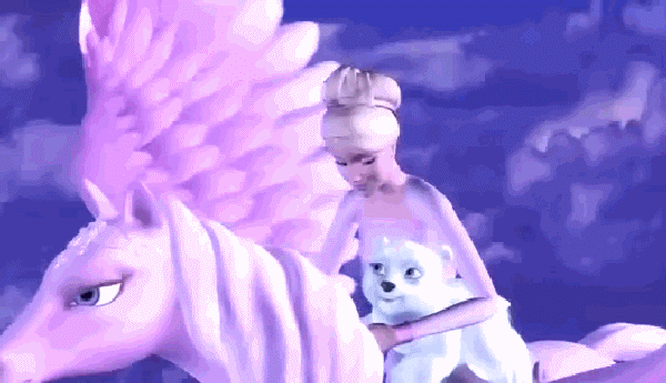 芭比之飞马魔法英文版：奇幻世界的冒险之旅