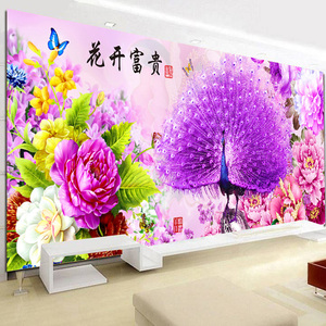 花开富贵刺绣框画-刺绣：用针线编织心灵的宁静与幸福